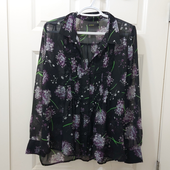 Press long sleeve top - Picture 1 of 6